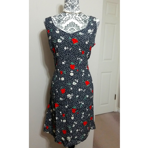 Plum, size 14, floral dress - Picture 1 of 9